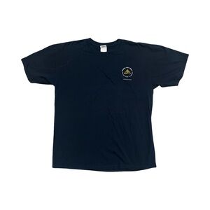 Gildan Heavy Cotton Rock and Roll Hall of Fame+Museum Inductees Black Tee Large